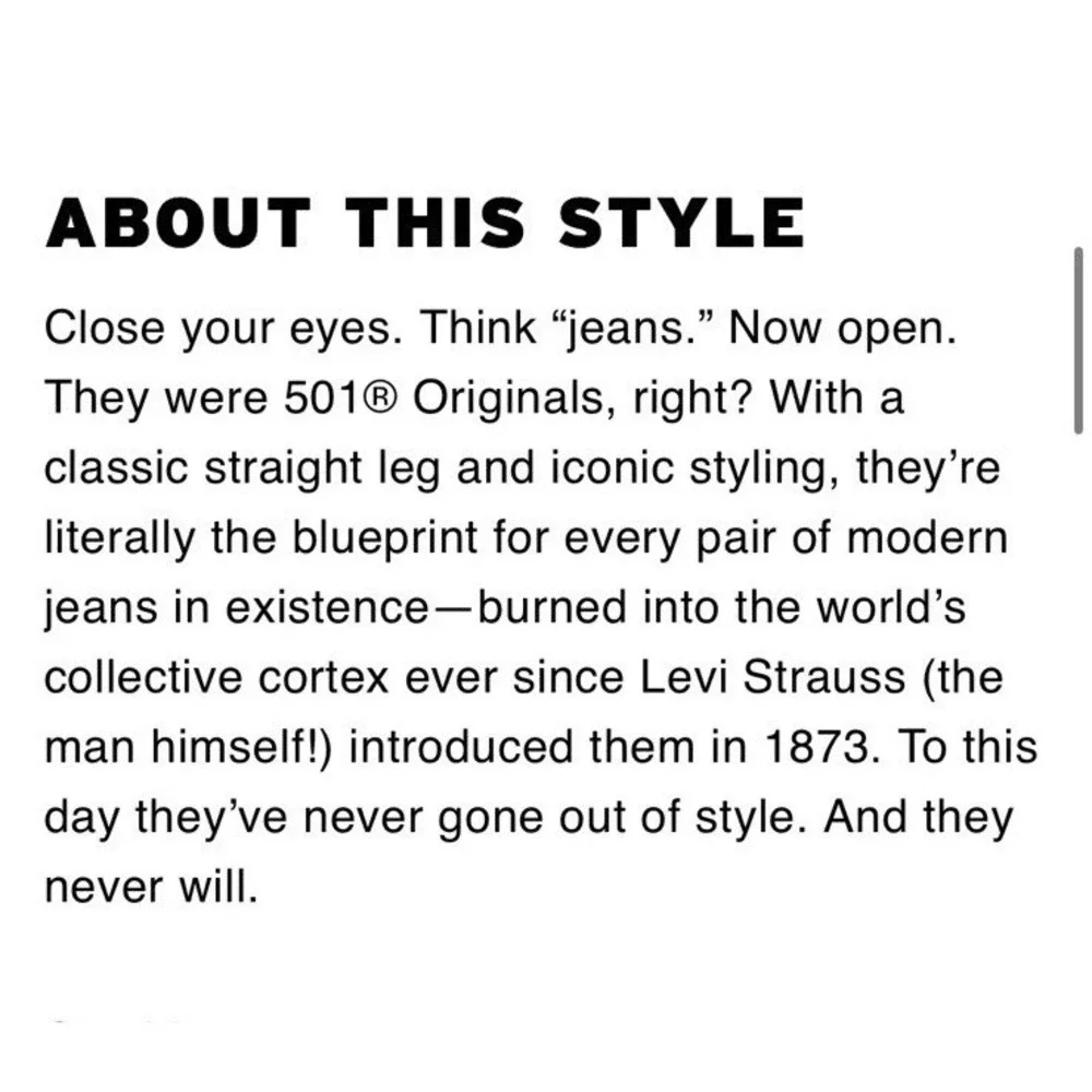 Levis levi 501